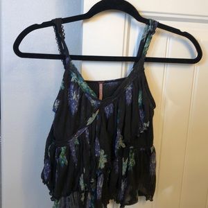✥free people flowy cropped tank top sz XS✥